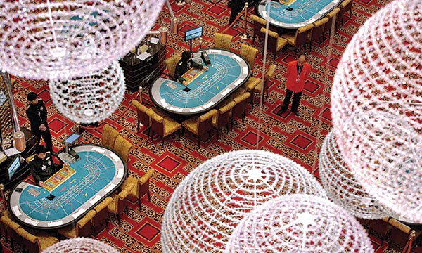 Baccarat chiếm 59% tổng doanh thu trò chơi của Ma Cao